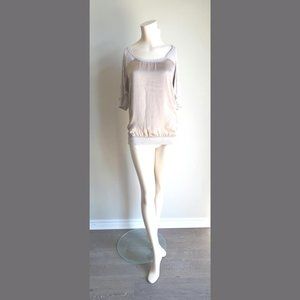 RW&CO Mixed Fabric T-Shirt